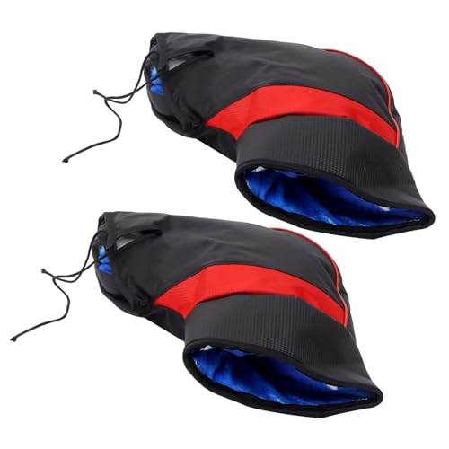 Manchons de guidon de moto en cuir pour affronter l'hiver en ville