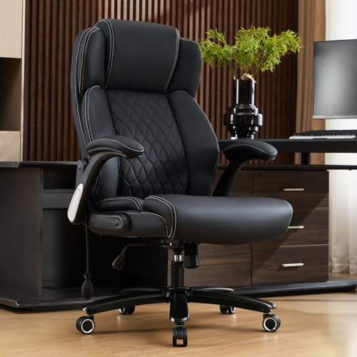 700lbs Big and Tall Office Chair - Heavy Duty Executive...