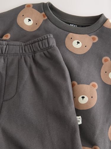 Ensemble sweat et pantalon de jogging à motif aux finitions soignées garçon