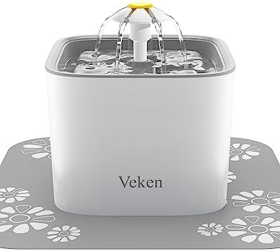 Veken 84oz Pet Fountain