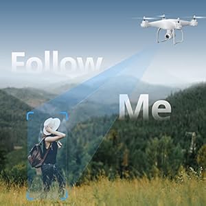 Potensic T25 Drone with 2K Camera for Adults, RC FPV GPS Drone with WiFi Live Video, Auto Return Home, Altitude Hold, Follow Me, Custom Flight Path, 2 Drone Batteries and Carrying Case - immagine 6