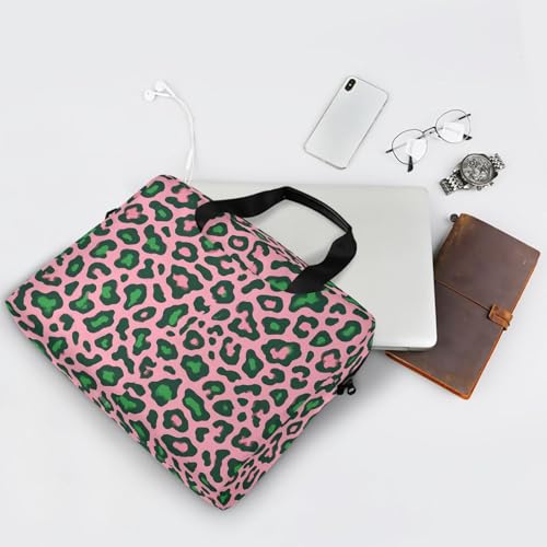 Funda para portátil 15.6 pulgadas con asa y correa rosa miniatura 7