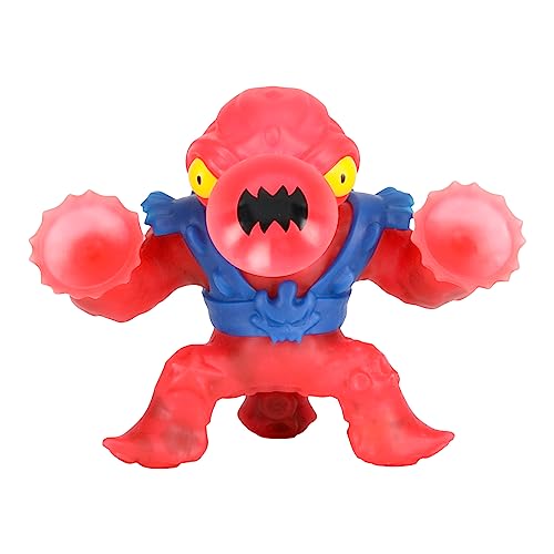 Heroes of Goo Jit Zu Deep Goo Sea Squidor Hero Pack. Super Squishy, Goo Filled Toy. with Suction Attack Feature. Stretch Him 3 Times His Size!