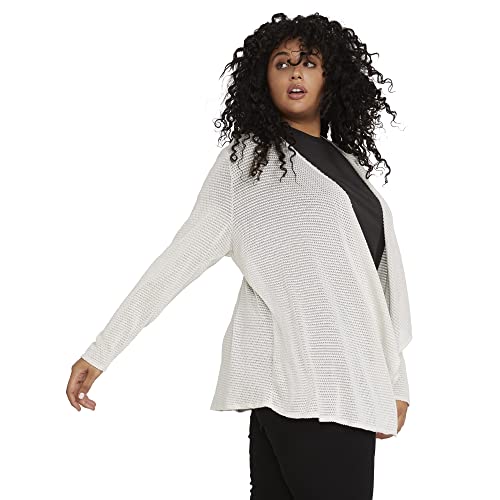 Image of Volcom Women's Go Go Wrap Open Front Cardigan Sweater (Regular & Plus Size)