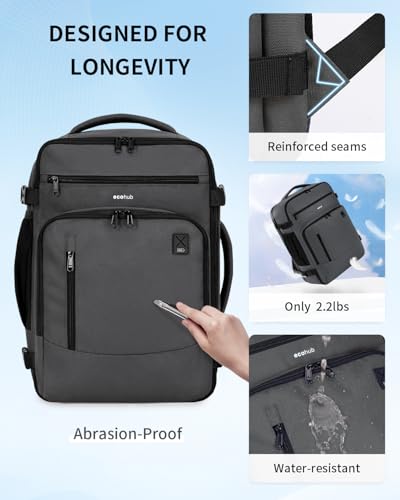 Image of ECOHUB Travel Backpack Airline Approved Under Seat Personal Item Bag