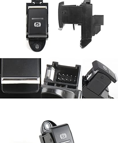 Car Electric Handbrake Switch for for Cayanee for 2010-2016 Car Electronic Handbrake Parking Brake Switch Button Replacement Electric Switch