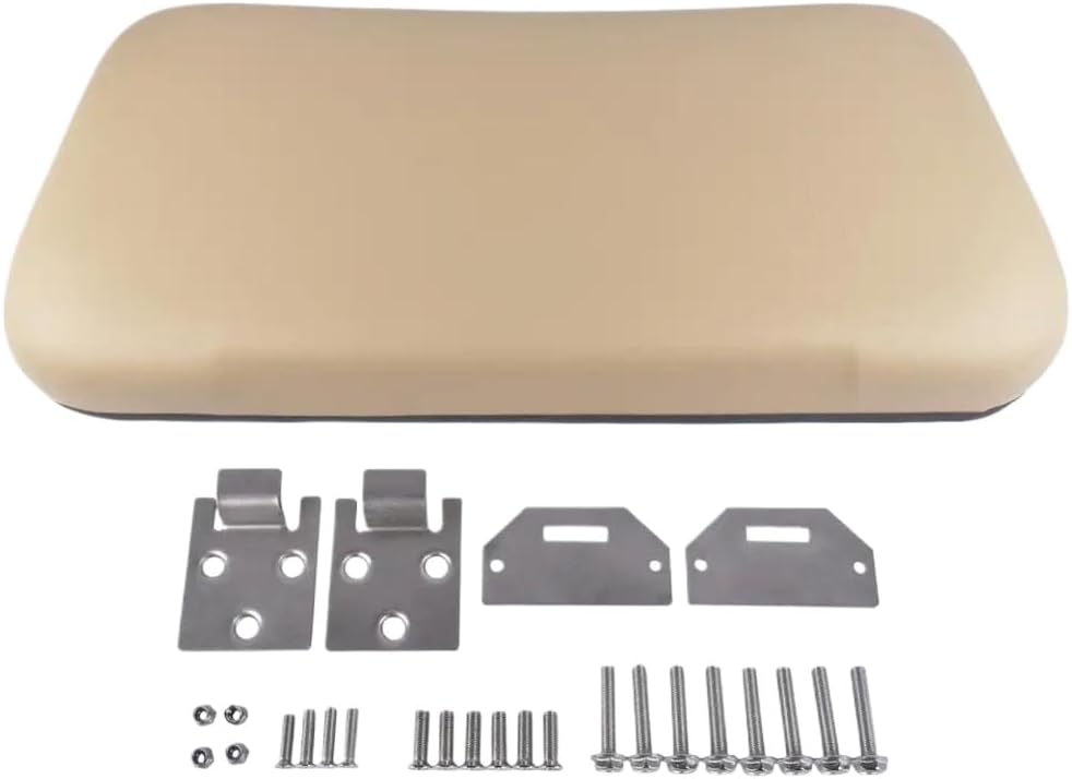 Front Seat Bottom Replacement Compatible with EZGO Medalist TXT 1994 2013 Tan Color with Hardware