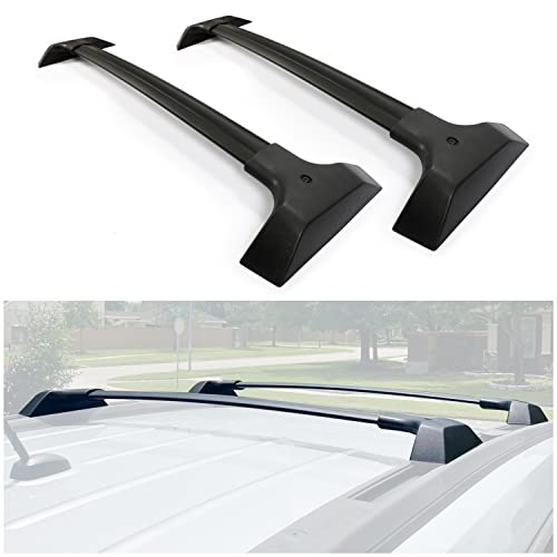 ECOTRIC Aluminum Roof Rack Cross Bars Compatible with 2009-2017 Chevy Traverse Top Rail Luggage...