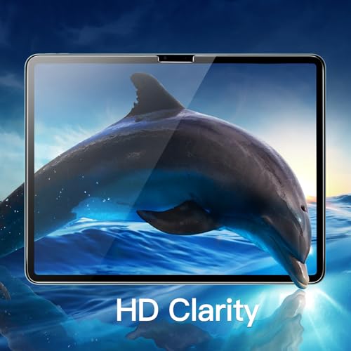 JETech Screen Protector for iPad Air 11-Inch M3/M2 (2025/2024), 9H Tempered Glass Film, HD Clear, 2-Pack