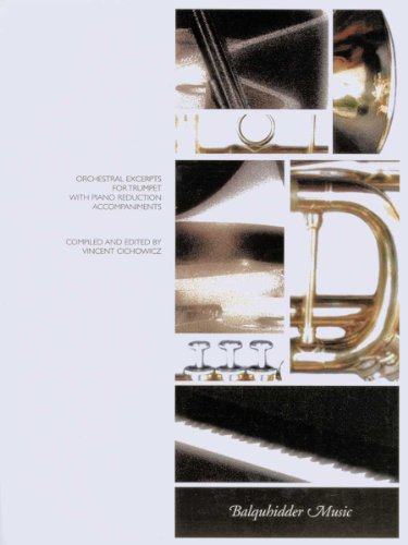 Orchestral Excerpts for Trumpet With Piano Reduction Accompaniments