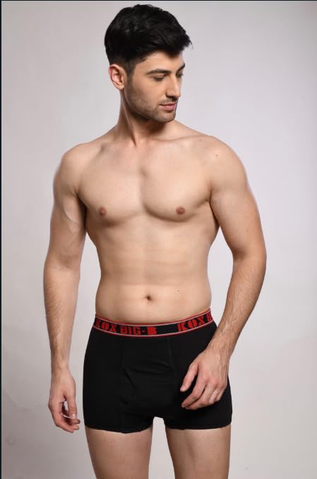 Image of KOX-Big-B Plain Mini Trunk Cotton Trunk Non Itch Sweat Proof Underwearfor Men