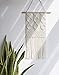 Handmade Macrame Wall Hanging Woven Tapestry - BOHO Chic Home Art Decor - Bohemian Apartment Studio Dorm Decorative Interior Wall Decor - Living Room Bedroom Nursery Craft Decorations, 12.0
