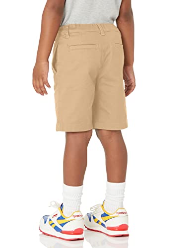 amazon essentials boys and toddlers39 uniform woven flat-front shorts wrinkle resistant pack of 3