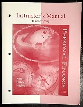 Unknown Binding Instructor's manual to accompany Personal finance, fifth edition Book