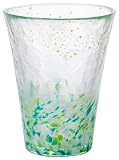 アデリア(ADERIA) 津軽びいどろ 泡づくりグラス 山空 305ml 日本製 化粧箱入 ハイボール コップ ビール おしゃれ ガラス 日本酒 タンブラー ウイスキー ギフト 女性 母の日 父の日 夫婦 男性 引越し祝い 結婚 挨拶回り プチ 退職 プレゼント 誕生日 贈り物 F71908
