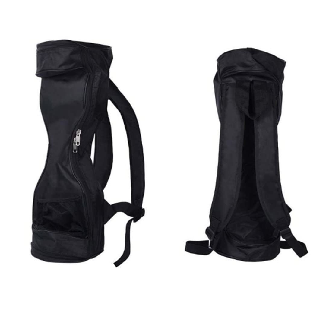 Mochila para Hoverboard, Bolsa de Transporte para Patinete eléctrico de 2 Ruedas, Mochila de Viaje, Suministros para, Color Negro