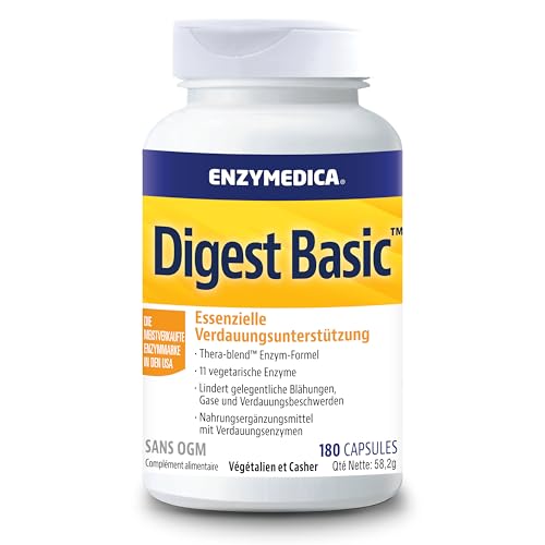 Enzymedica Digest Basic Verdauungsenzyme 180 Kapseln
