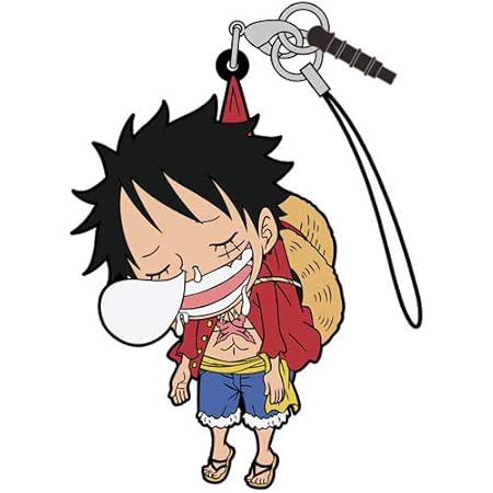 Amazon ワンピース ルフィ つままれストラップ 居眠りver アニメ 萌えグッズ 通販