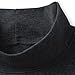 Lands' End Mens Long Sleeve Super-T Mockneck Dark Charcoal Heather Tall X-Large