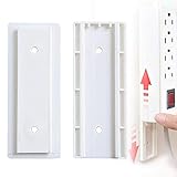 gabinete montaje en pared panduit 3.Fácil de instalar --- Autoadhesivo, sin rastros, pegamento de respaldo súper viscoso, carga máxima de 11 libras, instalación simple y rápida.