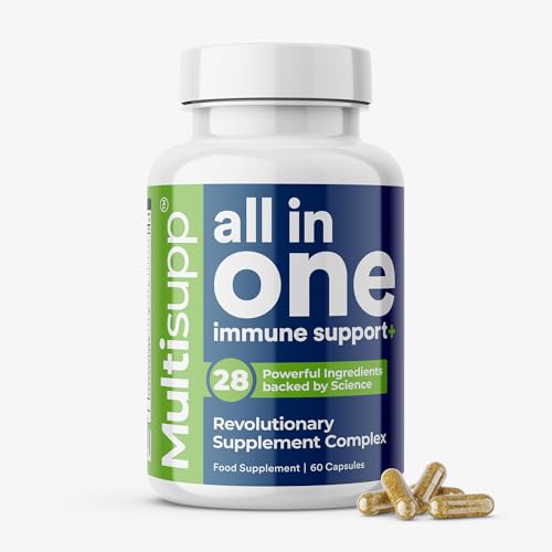 Multivitamin - Supplements, Vitamin D3 K2, B12 Complex, Lions Mane, Ashwaganda High Strength, COQ10, Magnesium, Seamoss, Zinc - Mutivitamin Tablets for Women & Men - Immune System Booster - Multisupp