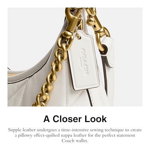 Image of Coach Soft Quilted Leather Juliet Shoulder Bag 25