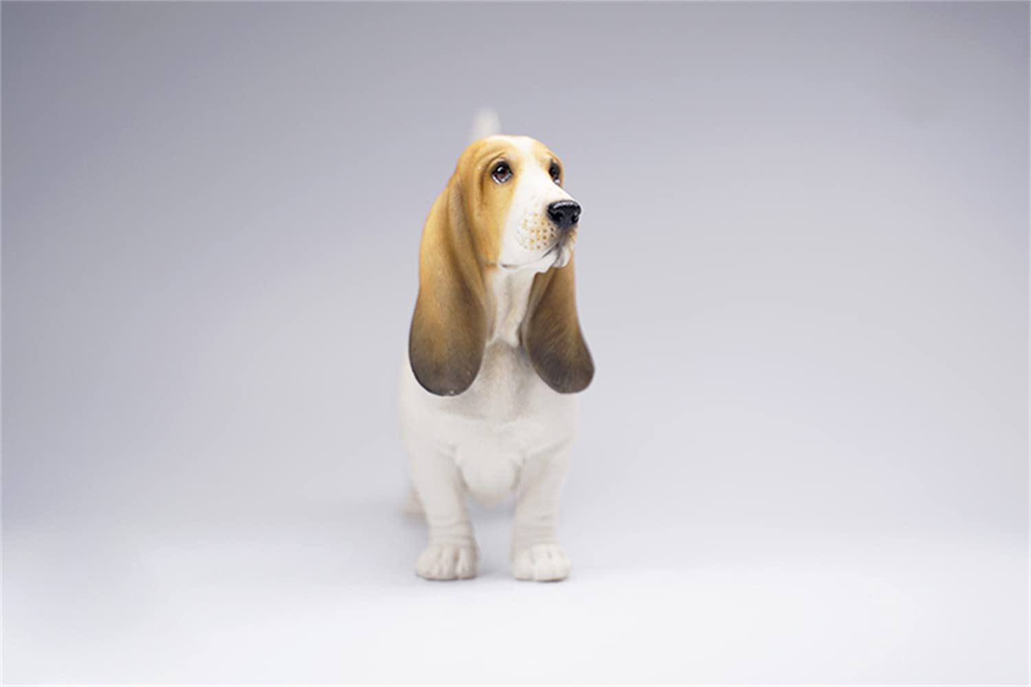 Amazon | JXK 1/6 サイズ バセット・ハウンド 可愛い 犬 動物