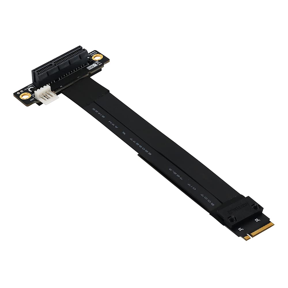 F FABOBJECTS® M.2 NVME M-key to PCI-E 3.0 4X Extension Cable High-speed Stable SSD Extened Line Support 2230/2242/2260/2280 M.2 SSD (90°) (B0CY1SHN4Y) Amazon Price History, Amazon Price Tracker