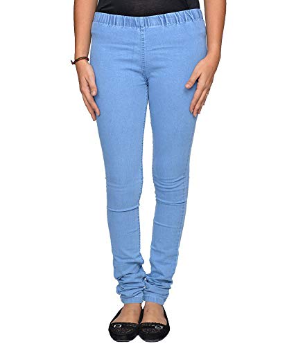 LYCRA Stylish Designer Denim Jeggings 