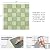 Square Mosaic Tile 2"x2" Unglazed Porcelain Tile for Kitchen Backsplashes Tile for Bathroom Floor Shower Wall Pool Tile(Aqua Blend)