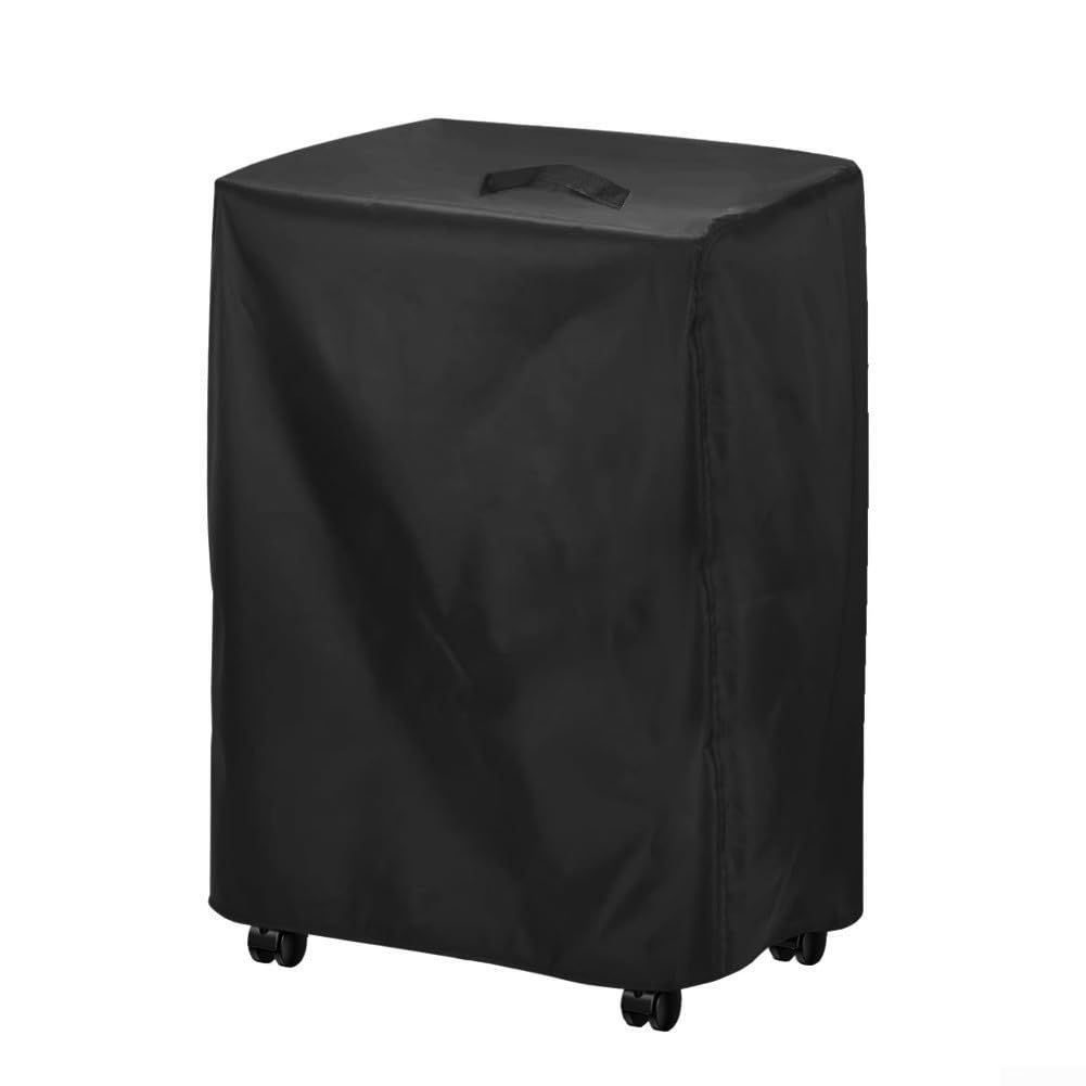 Trayneel Paper Shredder Cover for BONSEN S3112 12 Sheet and 16 Sheet Shredders 210D Oxford Fabric Dust Protection Cover for Home Office Black Handle Foldable Weather Resistant(Black)