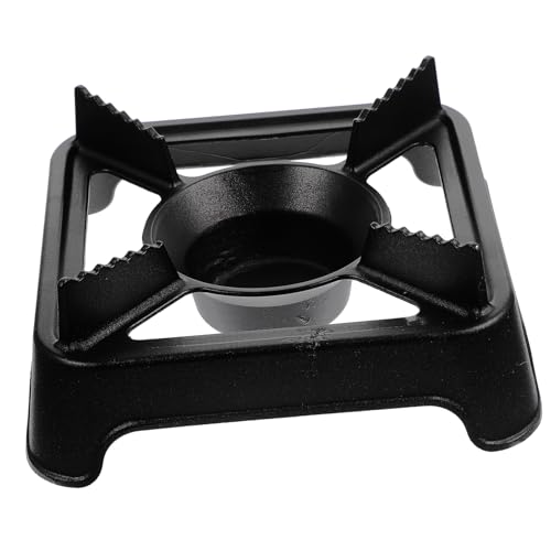 Toddmomy Estufa Alcohol Portátil para Camping y Picnic Cocina Bbq Resistente Alta Temperatura Horno Cuadrado para Mantener y Cocinar al Aire