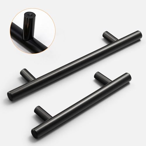 2�Z�b�g�L���r�l�b�g�n���h���A�����o�������AT���^�L���r�l�b�g�h�A�n���h���A�u���b�N/�S�[���h�h�A�n���h���A���_���ȋ���Ƌ�n���h���i�L�b�`���E�o�X���[���E�N���[�[�b�g�p�j,Black/2pcs-200mm/7.9in