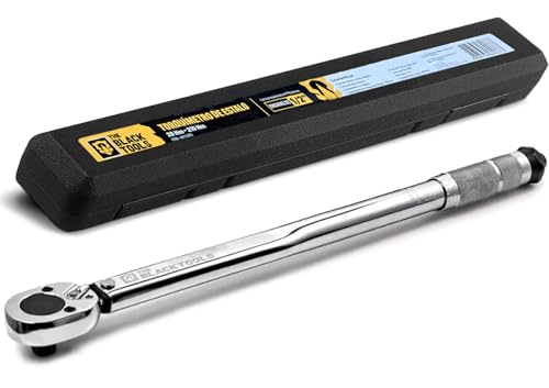 Torquí­metro De Estalo 28-210 Nm Encaixe 1/2 Pol. Reversí­vel BTK1200 The Black Tools
