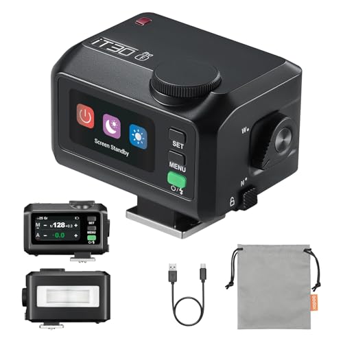 Caméra Flash Speedlite iT30Pro F TTL 2.4 GHz compatible boîtier Fujifilm X100VI
