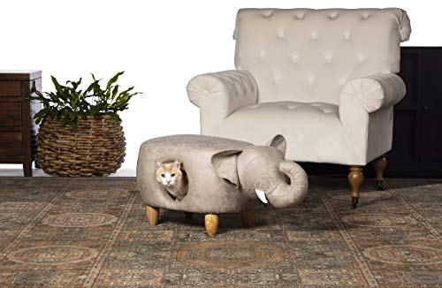 Prevue Pet Products Gray Elephant Ottoman