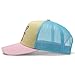 Embroidered Beach Baseball Cap for Women-Fashion Colorful Trendy Mesh Breathable and Sun Protection Snapback Trucker Hats for Lady Summer Walking Travel, for Mom