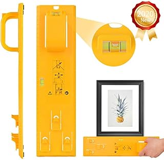 VSTM Picture Hanging Tool Kit, Frame Picture Hanger Wall Hanging Kit Multifunction Level