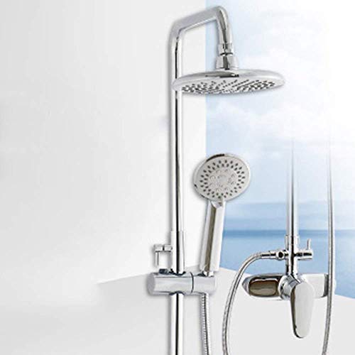 LIUDRPENG. Handbrause Top-Dusche-Satz Badezimmer Dusche Mischventil König Dusche Startseite Wash Badezimmer Schöne praktische Cover