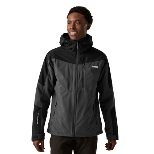 Regatta Mens Wentwood IX 3 in 1 Jacket (M) (Ash/Black)
