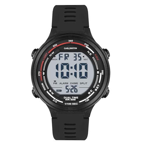 Image of Carlington Endurance Series Digital Wrist Watches for Men - CT 9120