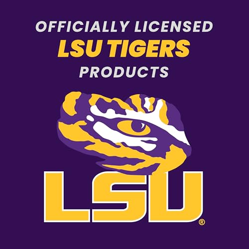 Polo LSU Tigers Holloway floral que soluciona el calor con elegancia unisex 6