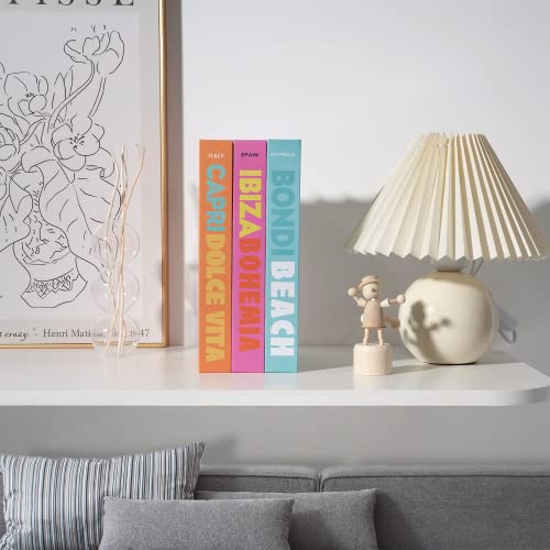 Twodays Preppy Room Decor Aesthetic, Decorative Books, Coffee Table Books Decor, Faux For Decoration, Bookshelf Fake Stuff, Things. (Set Of 3) #TOP6