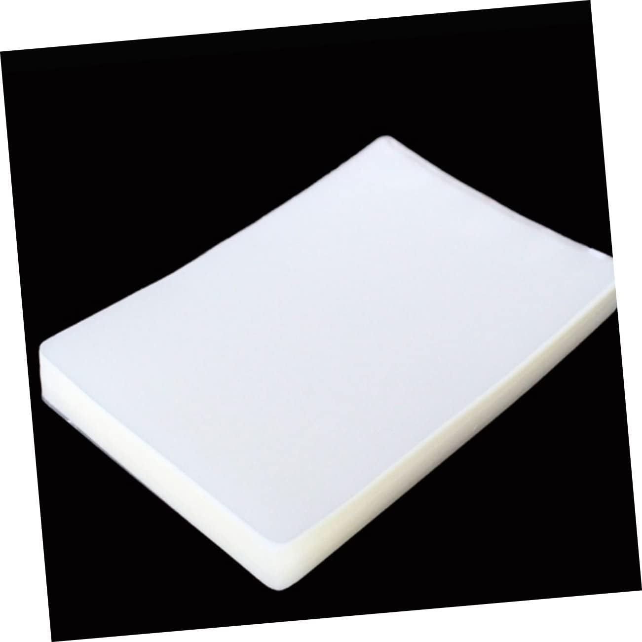 Thermal Laminating Pouches Photo Sealer Film 100pcs Lamination Sheets Waterproof Protective Film for Office