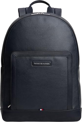 Tommy Hilfiger Mochila TH CENTRAL AM0AM13983 para hombre, azul, talla única, Azul (Space Blue), One Size