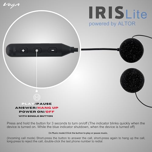 Image of Iris Wireless Bluetooth Headset | BT 5.0 | 16H Playback | Flexible Gooseneck Mic | Lightweight & Comfortable | IPX6 Waterproof