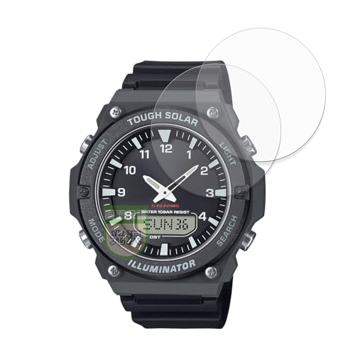 MotoMoto �t�B���� CASIO Collection AQ-S820W �V���[�Y (2���Z�b�g) �p �ی�t�B���� �������Ŕ����� ���{��