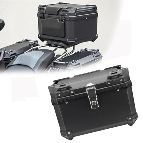 Top case aluminium 57L de rangement moto grande capacité pour road trip en BMW GS