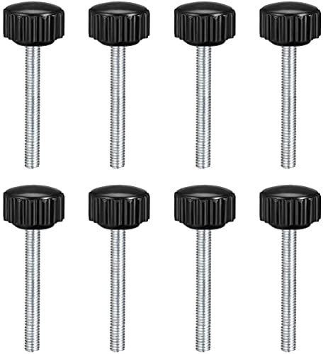 XYWHPGV Male Thread Knurled Holding Knobs M4 x 35mm Grip Thumb Screw in Type 8pcs(d1a48 28604 0e77e a091a f7b9a f6d7f