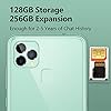 OUKITEL-C22-Unlocked-Smartphone-4G-Android-10-Triple-Cameras-Cell-Phone-4GB-128GB-Dual-SIM-4000mAh-Battery-586-Inches-13MP-Rear-Camera-Face-Fingerprint-ID-Global-LTE-Mobile-Phone-Green OUKITEL C22 Unlocked Smartphone, 4G Android 10 Triple Cameras Cell Phone, 4GB 128GB Dual SIM 4000mAh Battery 5.86 Inches 13MP Rear Camera Face Fingerprint ID Global LTE Mobile Phone (Green)